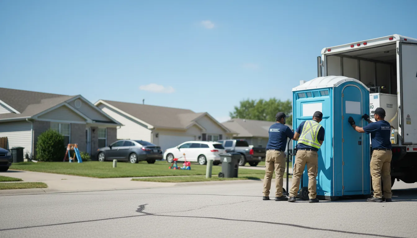 Standard Porta Potty Rentals in West Branch, MI near me